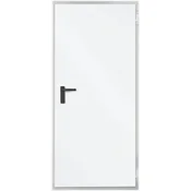 Pocinkan Vratni element s podbojem bel 875 mm x 2000 mm x 55 mm DIN desno