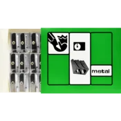 Rezac metalni Memoris 2 rupe 1/12 MF14006 OP1599