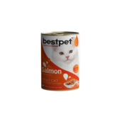 BEST PET Vlažna hrana za mačke Losos u sosu 400g