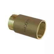 Mexen BRASS okrogla medeninasta podaljševalka 1/2 GW x 1/2 GZ, 30 mm - W97415-1212-30