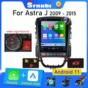 Srnubi Android 11 Car Radio for Opel Astra J Verano 2007 – 2014 Multimedia Player 2 Din GPS Maps Carplay Auto Stereo DVD 2din