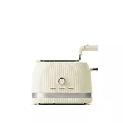 Guzzini Sous Chef Toaster mit klappbaren Zangen, creme