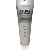 Lukas Cryl Studio Plastic Tube Akrilna barva Silver 125 ml 1 kos