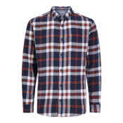 JACK & JONES Muška karirana košulja 12235982, Teget