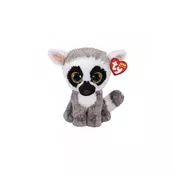 TY Plišana igracka lemur Linus sivo-bijela