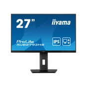 IIYAMA 27 XUB2793HS-B7 FHD (1920x1080) IPS, Pivot, 100Hz, 1ms, 16:9, 300 cd/m2, 1000:1, HDMI/DP, zvučnici, crni