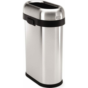 Koš za smeti SimpleHuman CW1467 50L, odprt, nerjaveče jeklo