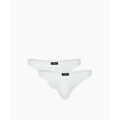 Mens thongs ATLANTIC 2Pack - white
