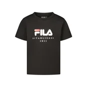 Fila kratka majica za djevojčice, crna