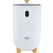 VEVOR Grelnik brisač Vedro 35 L 368x368x663 cm Bela