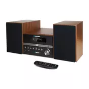 Mini linija Blaupunkt MS46BT, 100W RMS (2x50W), drvo, crna plastika