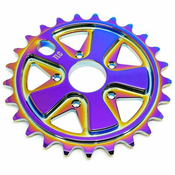 TLC Vintage 5-Spoke Freestyle BMX Sprocket RainbowTLC Vintage 5-Spoke Freestyle BMX Sprocket Rainbow