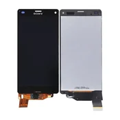 Sony Xperia Z3 Compact D5803 - LCD zaslon + steklo na dotik (Black) TFT