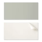 shumee Komplet PVC ploščic z vzorcem, samolepilnih, za spalnico, sivo-zelenih, 6x60x30 cm