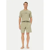 Emporio Armani Underwear Pižama EM000400 AF18890 U8046 Zelena Regular Fit