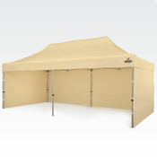 Paviljon za zabave 4x8m - plus 3 stene - Bež