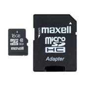 MAXELL MicroSDHC memorijska kartica 16GB X-serija + adapter, klasa 10