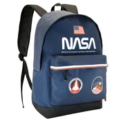 shumee NASA Infinity mornarsko moder šolski nahrbtnik z dvema predelkoma 30x41x18cm