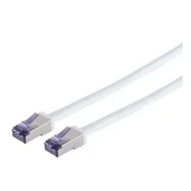 Omrežni kabel LVN-CAT6A-FLEX-10MWH, bel, 10 m, S/FTP (S-STP)