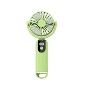 INF Tihi mini viseči ventilator D20 z baterijo 1200mAh, 6-stopenjski Green, (5000306734)