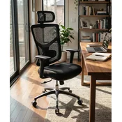 Ergovision Ergonomski pisarniški stol Essent Balance | Barva: Črna