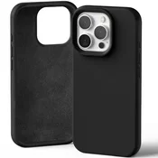 Mercury Mercury silikonski ovitek za iPhone 16 Pro 6.3 črn/črn