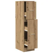 Ormaric za lijekove boja artisian hrast 30x41x118 cm drveni