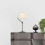 LED namizna svetilka Kartell Angelo Stone, titan, z možnostjo regulacije - spalnica - Dizajn - titan, bela - Aluminij