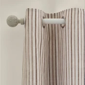 Rjave zavese v kompletu 2 ks 168x183 cm Logan Stripe – Catherine Lansfield