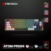 Tastatura Mehanicka Gaming Fantech MK919 Atom PRO66 crna (Blue switch)