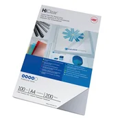 GBC folija za vezavo, PVC, A4, 0,20mm, 200mic, 100/1