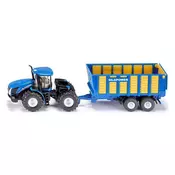 SIKU New Holland sa prikolicom za silažu