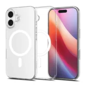 Maska Spigen Liquid Crystal Mag MagSafe za iPhone 17 clear/white