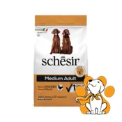 Schesir Dog Medium, Chicken 3kg, Hrana Sa Piletinom Za Pse Srednjih Rasa