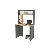 Pisalna miza Asheboro 117 (Antracit + Bor) 74x90x52cm, Bor, Antracit