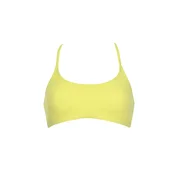 VIVID Bikini zgornji del rumena/črna/bela