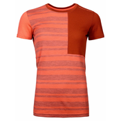 Ortovox 185 Rock N Wool Tech Tee coral