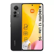 XIAOMI pametni telefon 12 Lite 6GB/128GB, Black