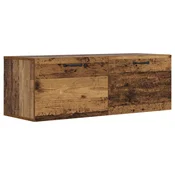 vidaXL Omarica na steni Star les 100 x 36,5 x 35 cm Inženirski les