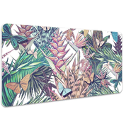 Decormat Podloga za pisalno mizo Flowers and butterflies 90x45 cm