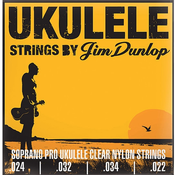 DUNLOP STRUNE ZA SOPRAN ukulele CLEAR NYLON