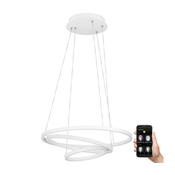 Eglo 900478 - LED prigušiva luster na sajli LOBINERO-Z LED/43,2W/230V bela