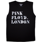 Pink Floyd Majica Stencil Logo Unisex Black XL
