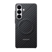 Samsung S26 SAMSUNG magnetska silikonska maska za telefon, uzorak od karbona, tamnosiva EF-KS942SSEGWW