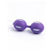 Silikonske Duo Vaginalne kuglice, Ljubicaste