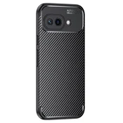GS Ovitek za Google Pixel 9a – karbonski, črn