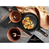 Berlingerhaus WOK ponev z marmornato površino Berlingerhaus BH-1638 28 cm Black Rose Collection