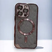 Infostyle Silikonski ovitek Glitter - MagSafe za iPhone 14 Plus Črna/TPU silikon