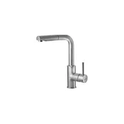 ALVEUS 1135366 - Pipa za pomivalno korito z izvlečnim pršilnikom SARA 29,7 cm krom