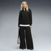 PUMA Class Relaxed Wide Leg Pants Women, Clothing, Black, XL